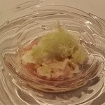 ラ メゾン ドゥ グラシアニ - 西瓜のスープとライムのグラニテ