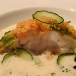 ラ メゾン ドゥ グラシアニ - 丹波・なゆた農場の胡瓜と淡路産スズキ