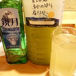 源寿司 - 鏡月＆お茶