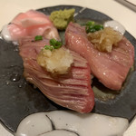 梅田 肉の寿司 かじゅある和食 足立屋 - 