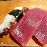 源寿司 - マグロ＆タコ