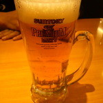 Suteki Miya - 生ビール　530円