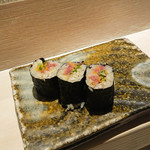 海味 - とろたく巻き追加