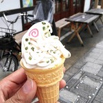 喜多方ラーメン神社&ミュージアム - ラーメンソフトクリーム
