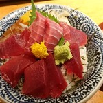 梅月 - 本日の旬丼大盛(本鮪鉄火丼)