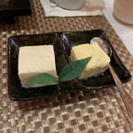 国産大豆木綿豆腐とコーン入り豆腐