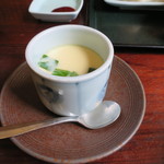 尾州鮨 - ランチ茶碗蒸し 195円(2019年8月)