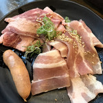 Shichirin Yakiniku An An - 前菜3種盛り