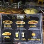 BAMI BREAD - メニュー