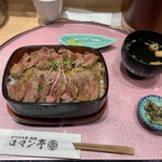 ビフテキ重・肉飯 ロマン亭 ルクア大阪店 - 