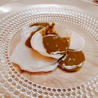 緒方 - 生黒鮑(長崎県五島列島産)、肝醤油