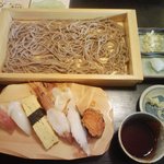 Sharisen - 板そば定食980円