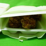 ほかほか弁当 - 2012.2.2 完全にふたが浮いてます　（笑）