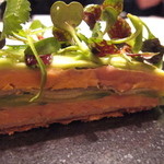 カンテサンス - フォアグラと青リンゴのミルフィーユ