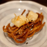 蒼凛 - 海老と帆立のあんかけ揚げ蕎麦810円