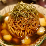 蒼凛 - 海老と帆立のあんかけ揚げ蕎麦810円