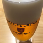 サントリー 天然水のビール工場 京都 - 2杯目 プレミアムモルツ マスターズドリーム ( ´θ｀)