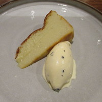 リストランテ ハナタニ - デザート～チーズケーキ トリュフのジェラート