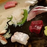 ながほり - 刺身盛り合わせ