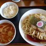 麺屋 鶴と亀 - 辛つけ麺