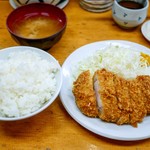Tonkatsu Yamabe Ueno Ten - ■ロースかつ定食 750円