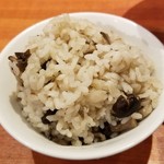 麺屋 六感堂 - キノコのバターライス