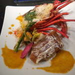 鉄板焼レストラン八景 - 伊勢　伊勢海老とその日の鮮魚