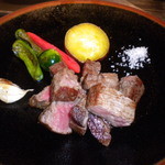 鉄板焼レストラン八景 - バレンタインディナー　宮崎県産フィレステーキ