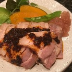 シナジー - 豚肉実山椒ソース