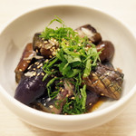 トンテキ食堂8 - 焼なす浸し(300円)