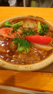 Bisutoro Rusefu - 牛スジ肉の赤ワイン味噌煮込み