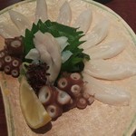 おいでん家 - タコの刺身