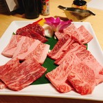 肉一代 - 宮崎牛6点盛り