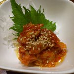 辰っちゃんのホルモン市場 - チャンジャ（５５０円）