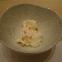 おたる政寿司 銀座 - 旬菜小鉢のチーズ豆腐