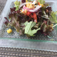 R restaurant & bar - サツマイモとクルミのマスタードソースサラダ（＾∇＾）