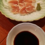 素揚げや - とりわさは早めに食べてね