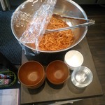 横浜家系ラーメン みさきや - もやしナムル