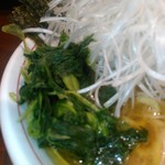 らーめん飛粋 - ほうれん草