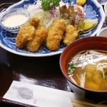 Dainingu Hana - ◆「天然岩牡蠣のフライ定食」