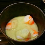 蓬左茶寮 - 茶豆すり流し 車海老