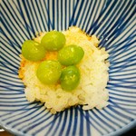 蓬左茶寮 - 翡翠銀杏 飯蒸し