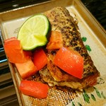 蓬左茶寮 - 秋刀魚の竜田焼き