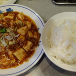 杏花園 - “麻婆豆腐/とうふとひき肉のピリ辛煮”