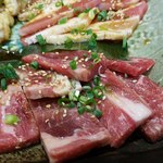 焼肉 福寿園 - 中皿盛りセット