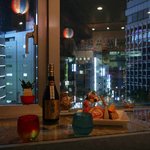 琉球茶屋　くわっち～ - 夜景の見えるカウンター席♪デート、女子会に◎