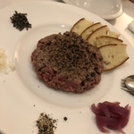 アンティカ オステリア カルネヤ - タルタルステーキ。これは美味い