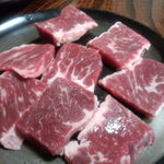 炭火焼肉 三千里 - サガリ　５５０円