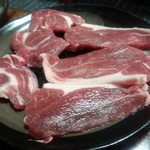 炭火焼肉 三千里 - ラム　３５０円
