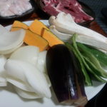 炭火焼肉 三千里 - 野菜盛合せ　４００円